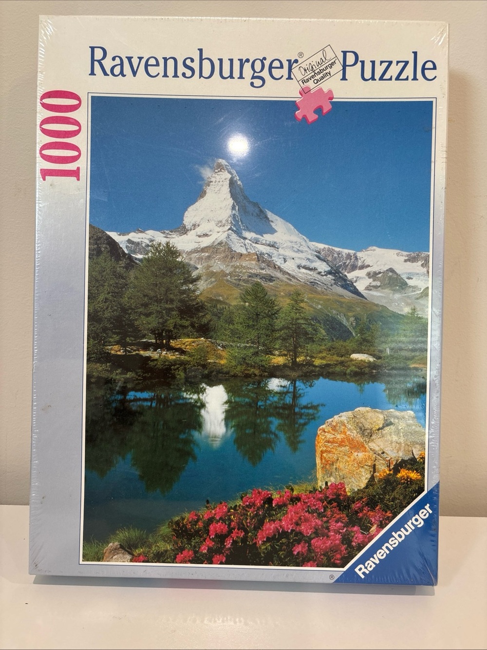 Sealed Vintage 1996 Rare Ravensburger 1000 Piece Puzzle Matterhorn